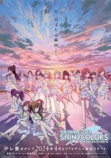 The iDOLM@STER Shiny Colors Poster